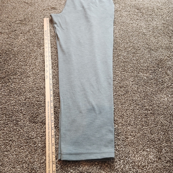 Athleta Elation Pant In Heather Green Size Large Tall - Picture 8 of 8